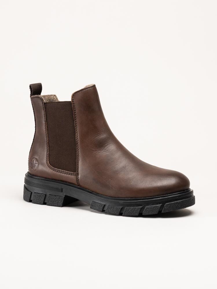 Rieker - Bruna chelsea boots i skinn