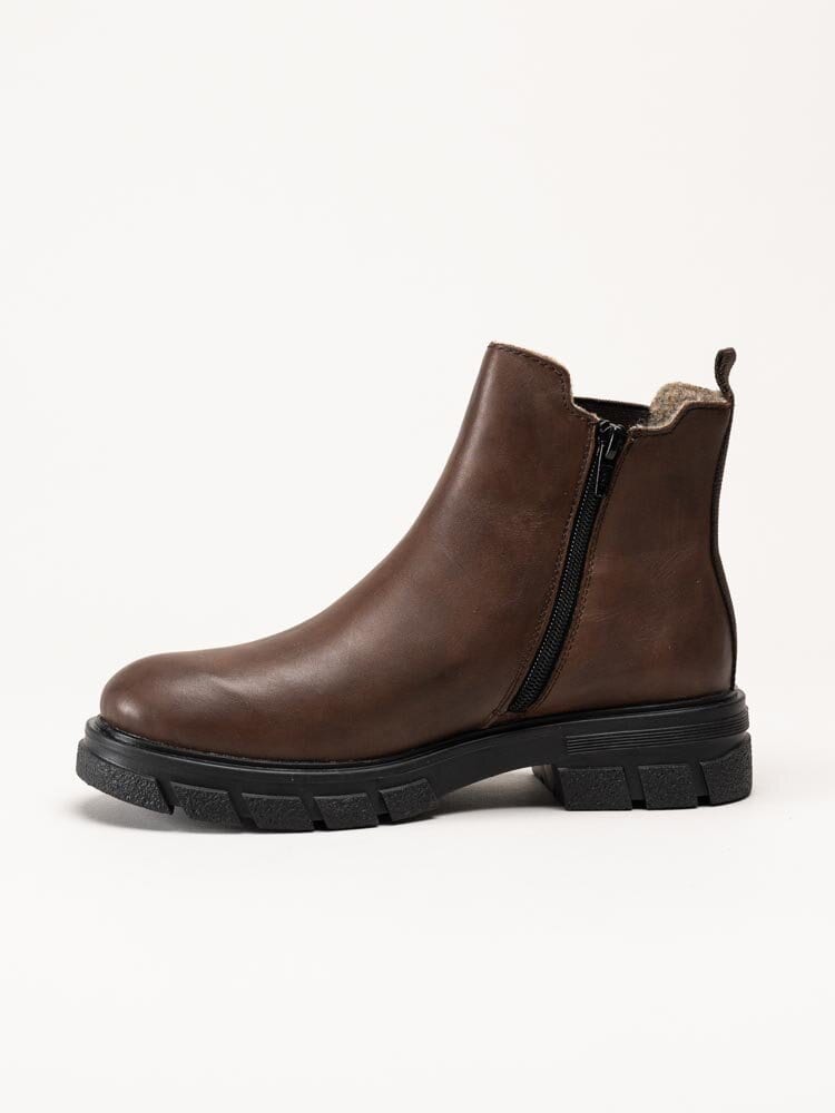 Rieker - Bruna chelsea boots i skinn