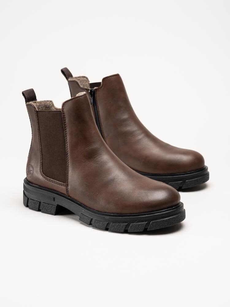 Rieker - Bruna chelsea boots i skinn