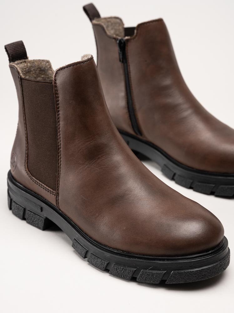 Rieker - Bruna chelsea boots i skinn