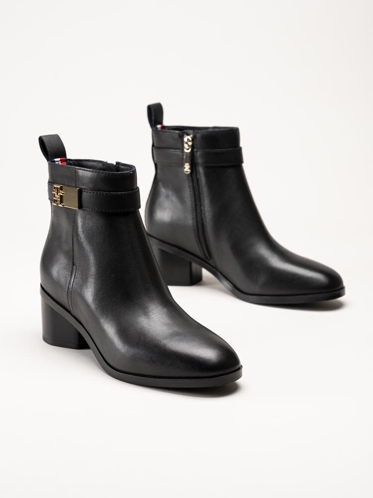 Tommy Hilfiger - Kerstin NH 2A - Svarta boots i skinn