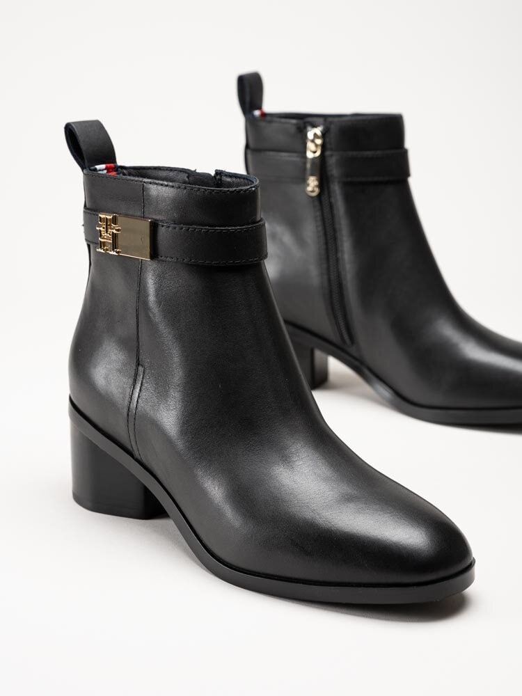 Tommy Hilfiger - Kerstin NH 2A - Svarta boots i skinn