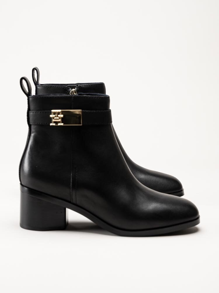 Tommy Hilfiger - Kerstin NH 2A - Svarta boots i skinn