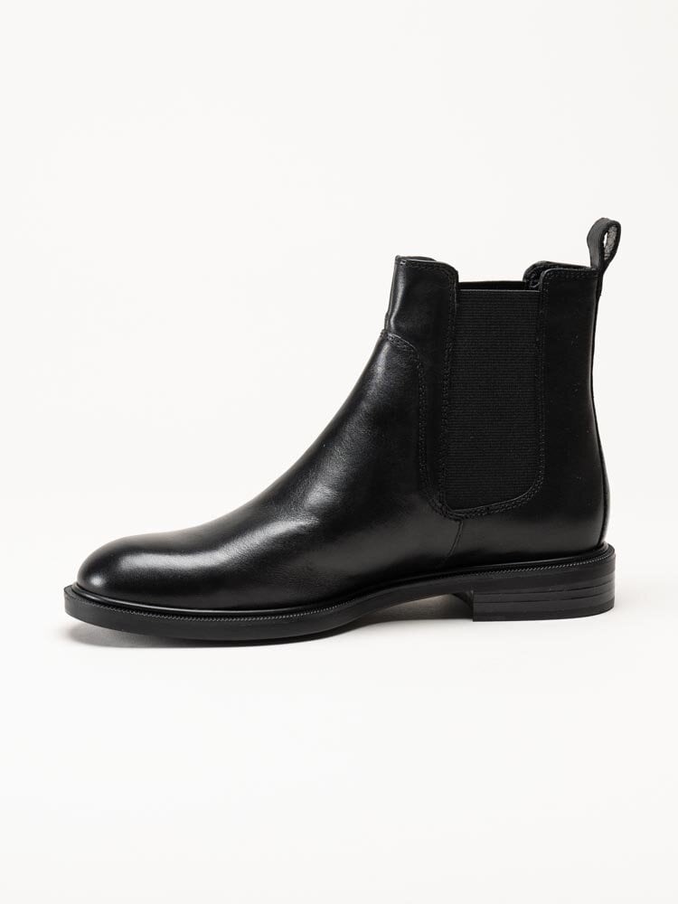 Vagabond - Amina - Svarta chelsea boots i skinn