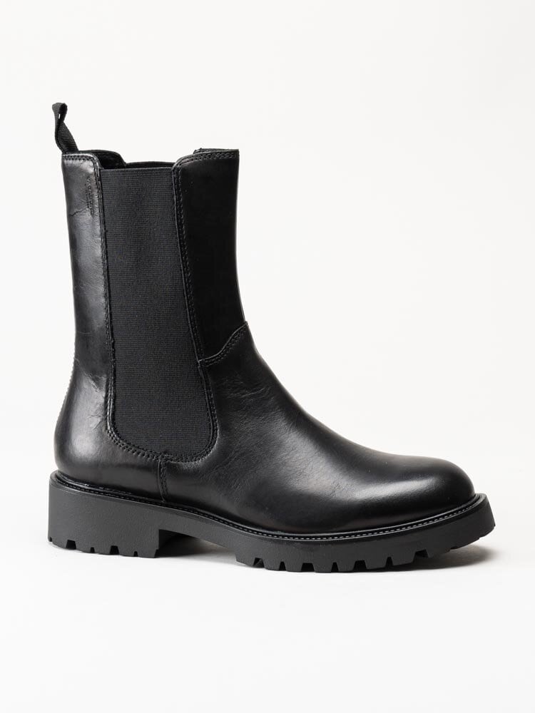 Vagabond - Kenova - Svarta chelsea boots i skinn