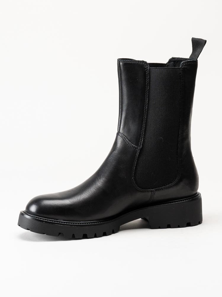 Vagabond - Kenova - Svarta chelsea boots i skinn