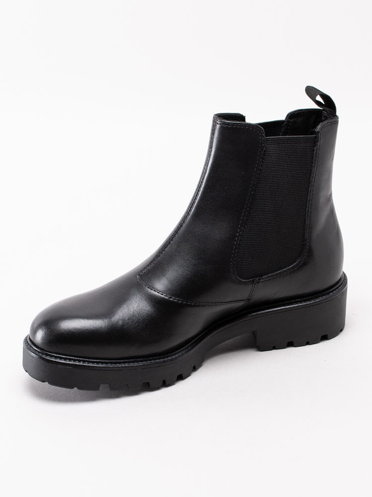 Vagabond - Kenova - Svarta chelsea boots med chunky sula