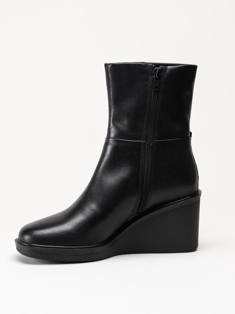 Vagabond - Deena - Svarta kilklackade boots i skinn