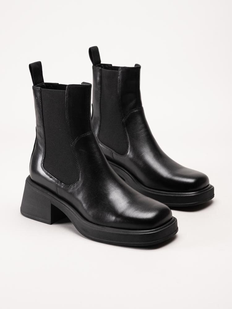 Vagabond - Dorah - Svarta boots i skinn