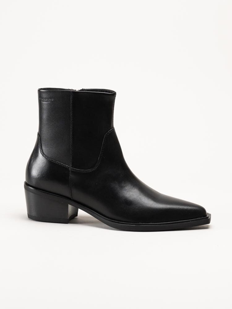 Vagabond - Kelsey - Svarta boots i skinn