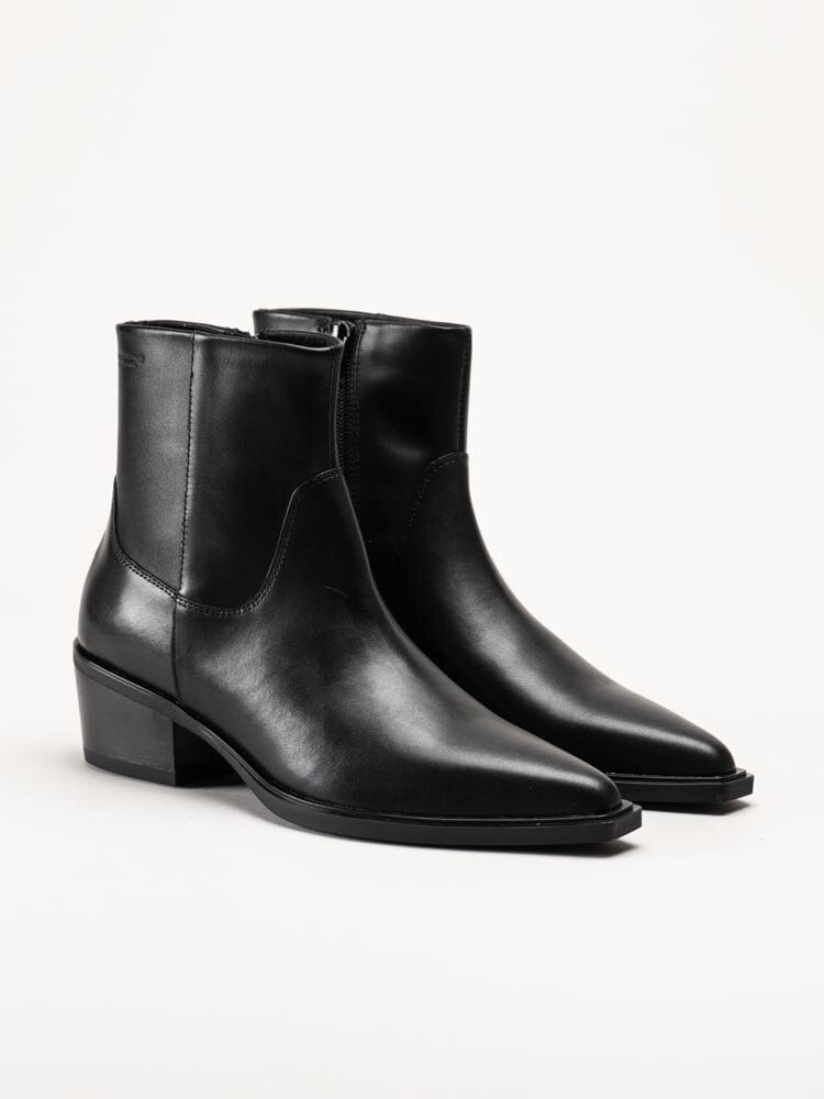 Vagabond - Kelsey - Svarta boots i skinn