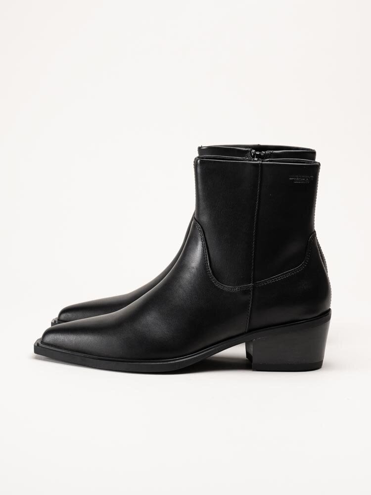 Vagabond - Kelsey - Svarta boots i skinn