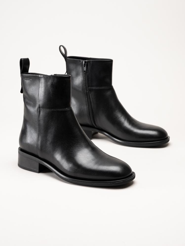 Vagabond - Sheila - Svarta boots i skinn