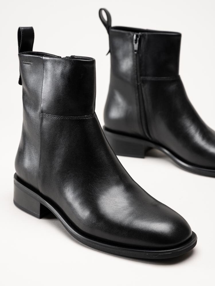 Vagabond - Sheila - Svarta boots i skinn