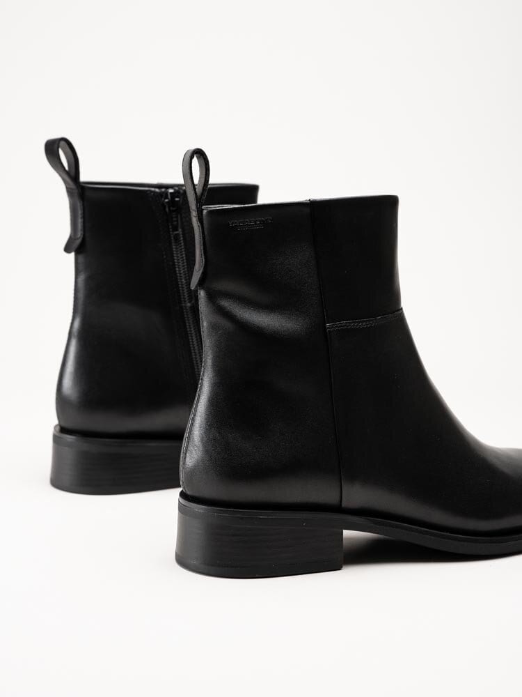 Vagabond - Sheila - Svarta boots i skinn