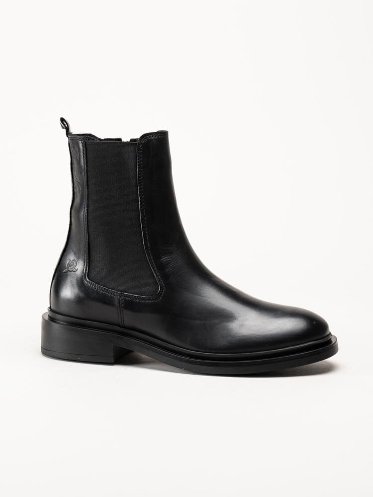 Rosa Negra - Svarta chelsea boots i skinn