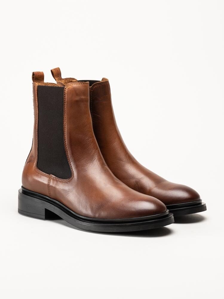 Rosa Negra - Bruna chelsea boots i skinn