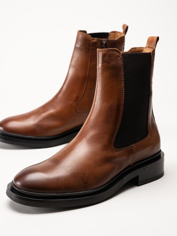 Rosa Negra - Bruna chelsea boots i skinn