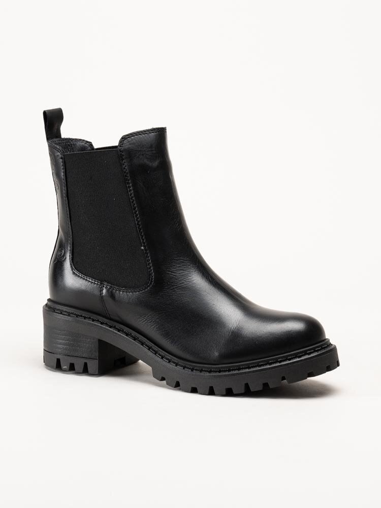 Rosa Negra - Svarta chelsea boots i skinn