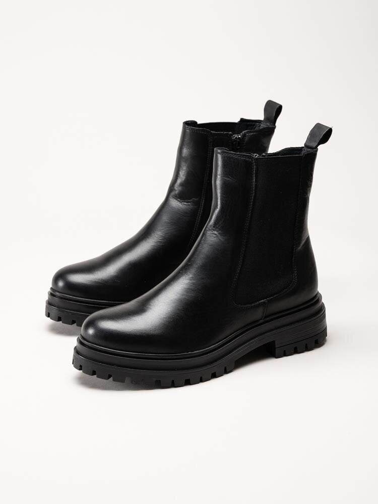 Rosa Negra - Svarta fodrade chelsea boots