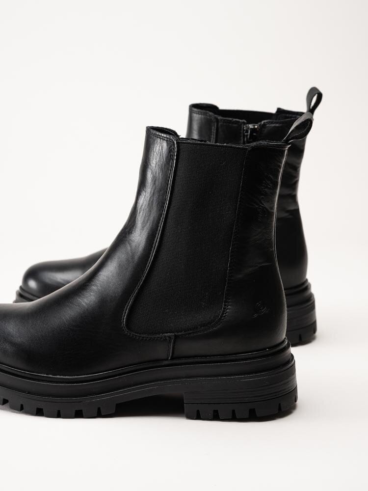 Rosa Negra - Svarta fodrade chelsea boots