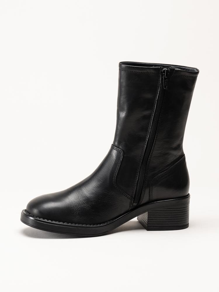 Rosa Negra - Svarta boots i skinn