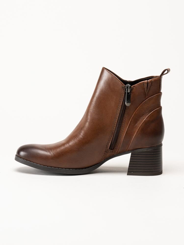 Marco Tozzi - Bruna boots i skinn