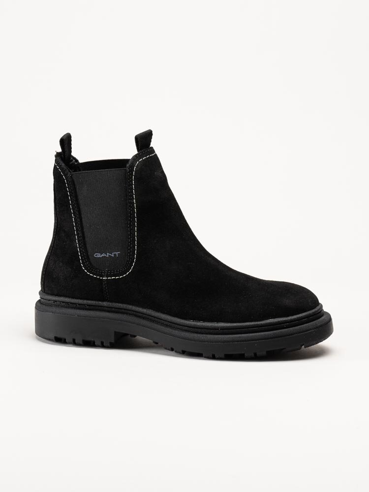 Gant Footwear - Timbly - Svarta chelsea boots i mocka