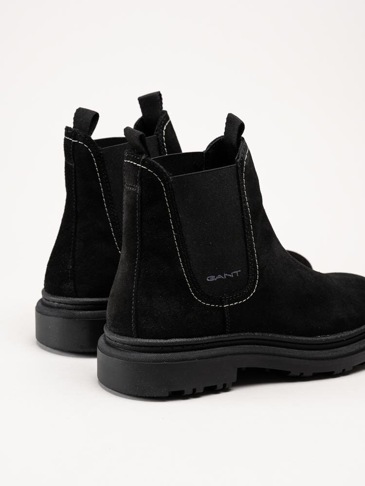 Gant Footwear - Timbly - Svarta chelsea boots i mocka