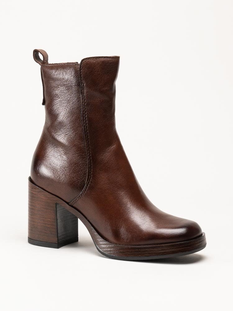 Mjus - Bruna boots i skinn