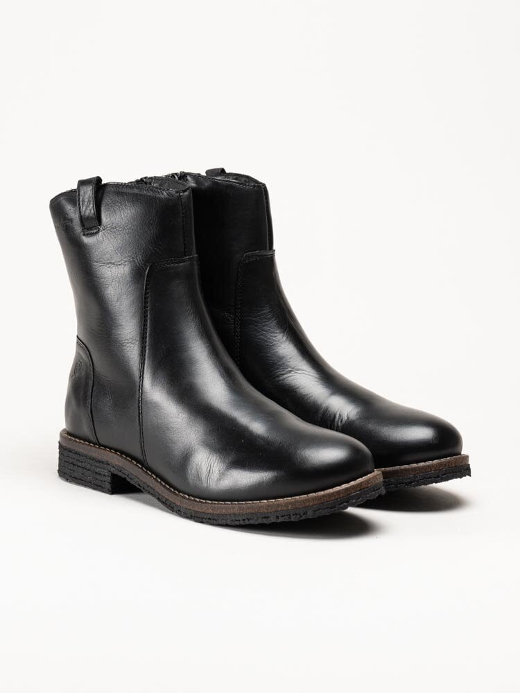 Rosa Negra - Svarta boots i skinn