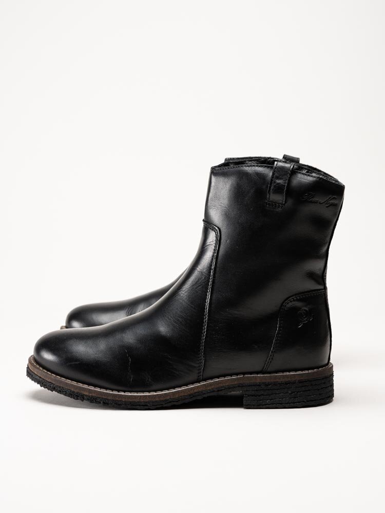 Rosa Negra - Svarta boots i skinn