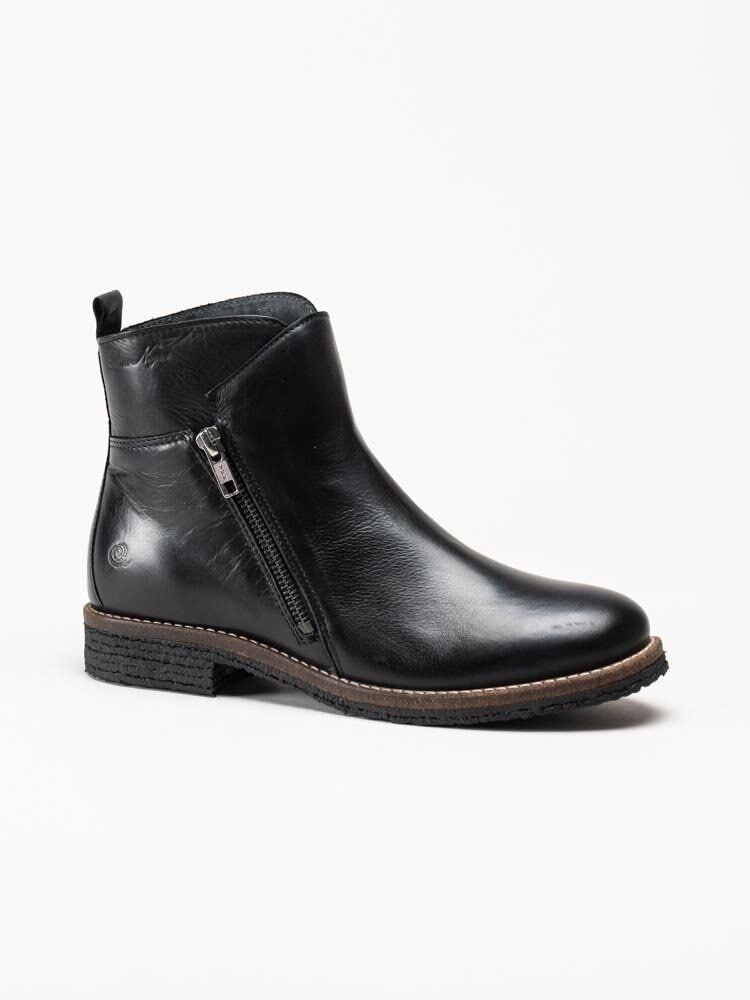 Rosa Negra - Svarta boots i skinn