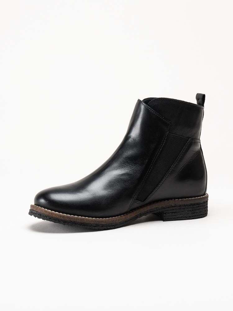 Rosa Negra - Svarta boots i skinn