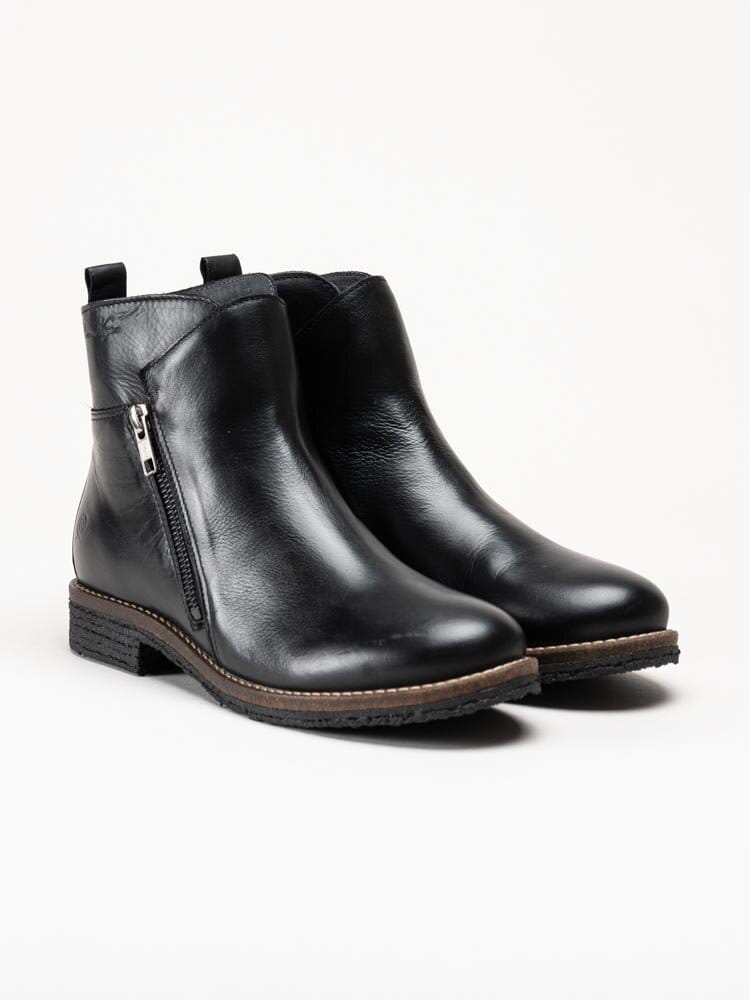 Rosa Negra - Svarta boots i skinn