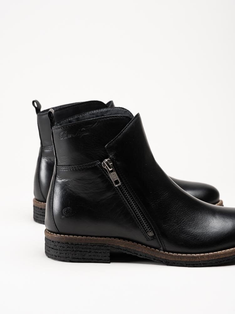 Rosa Negra - Svarta boots i skinn