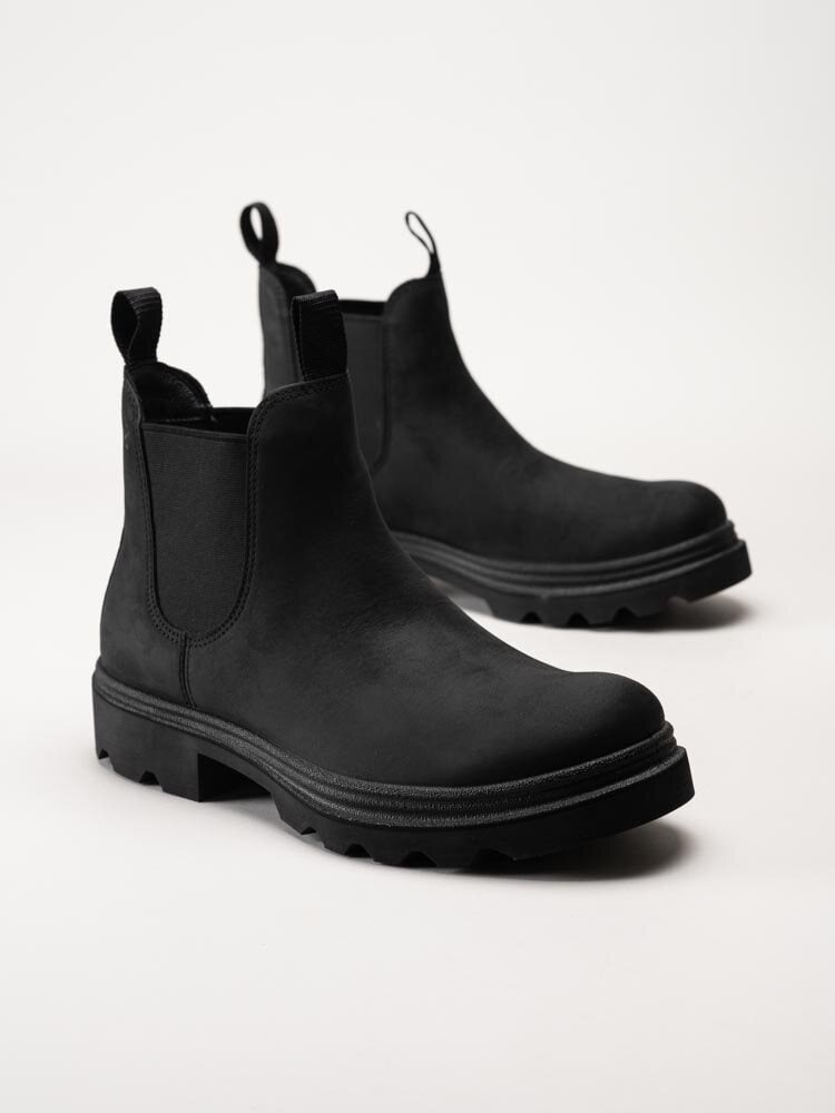 Ecco - Grainer M Chelsea boot - Svarta chelsea boots i oljad nubuck