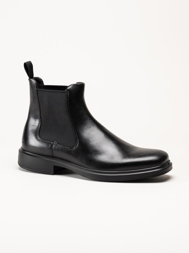 Ecco - Helsinki 2 M - Svarta chelsea boots i skinn