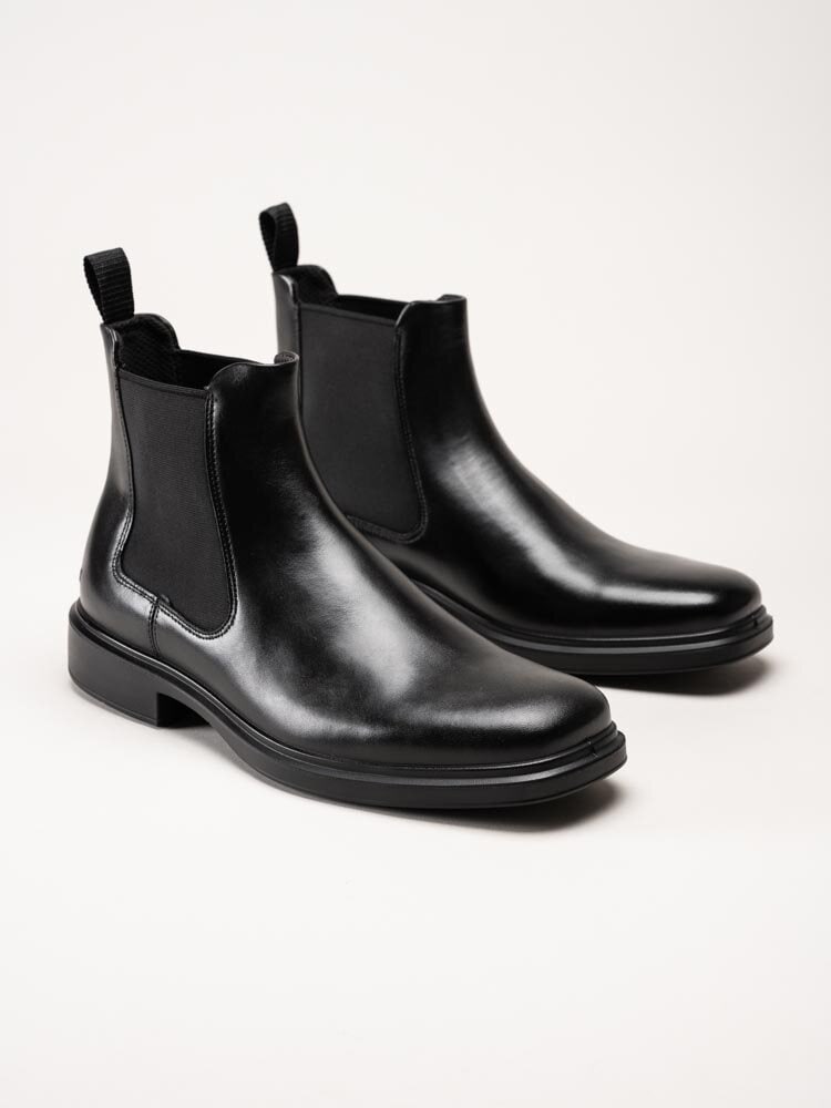 Ecco - Helsinki 2 M - Svarta chelsea boots i skinn