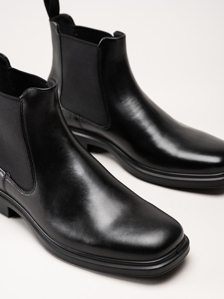 Ecco - Helsinki 2 M - Svarta chelsea boots i skinn