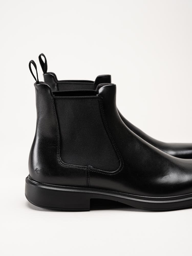 Ecco - Helsinki 2 M - Svarta chelsea boots i skinn