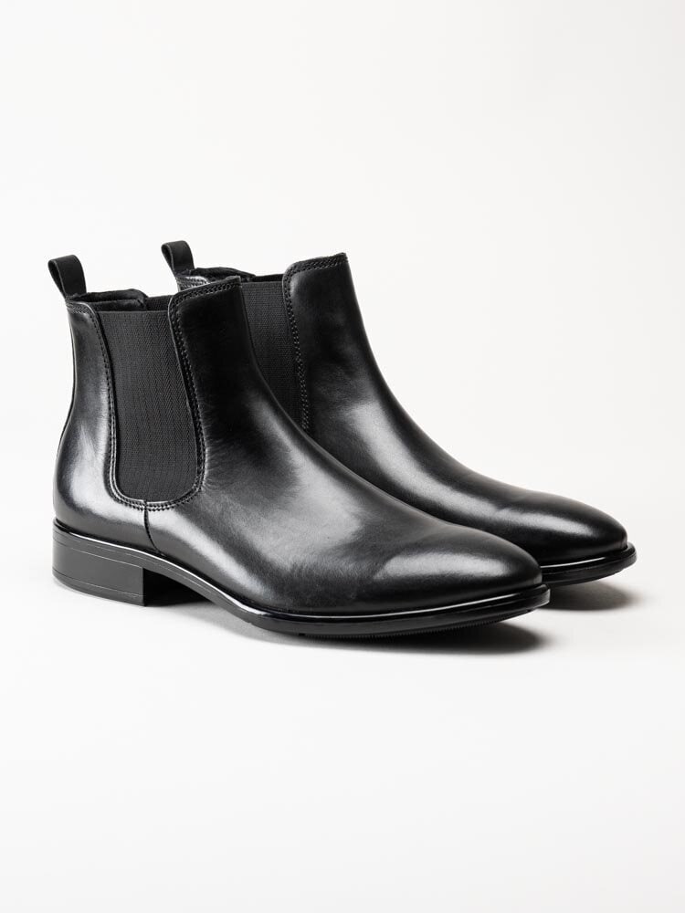 Ecco - City Tray Chelsea boot - Svarta chelsea boots i skinn