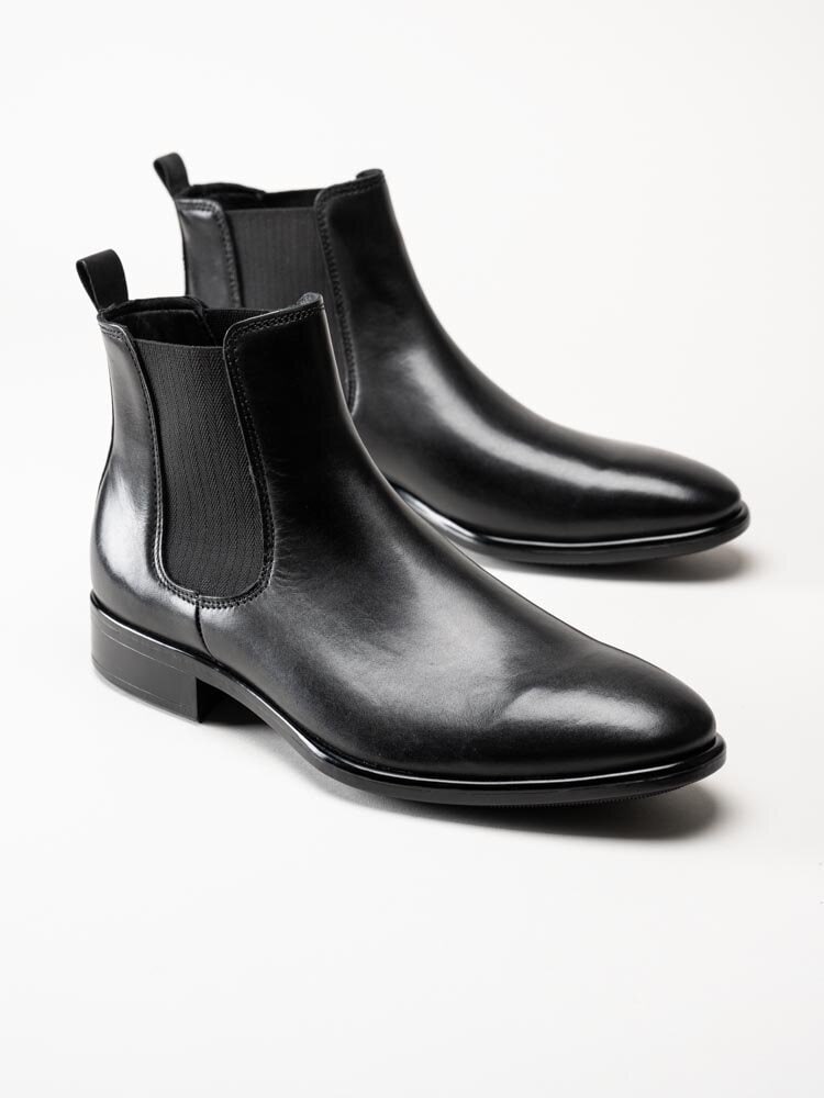 Ecco - City Tray Chelsea boot - Svarta chelsea boots i skinn