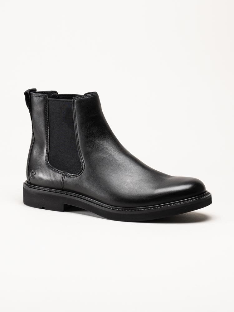 Ecco - Metropole London - Svarta chelsea boots i skinn