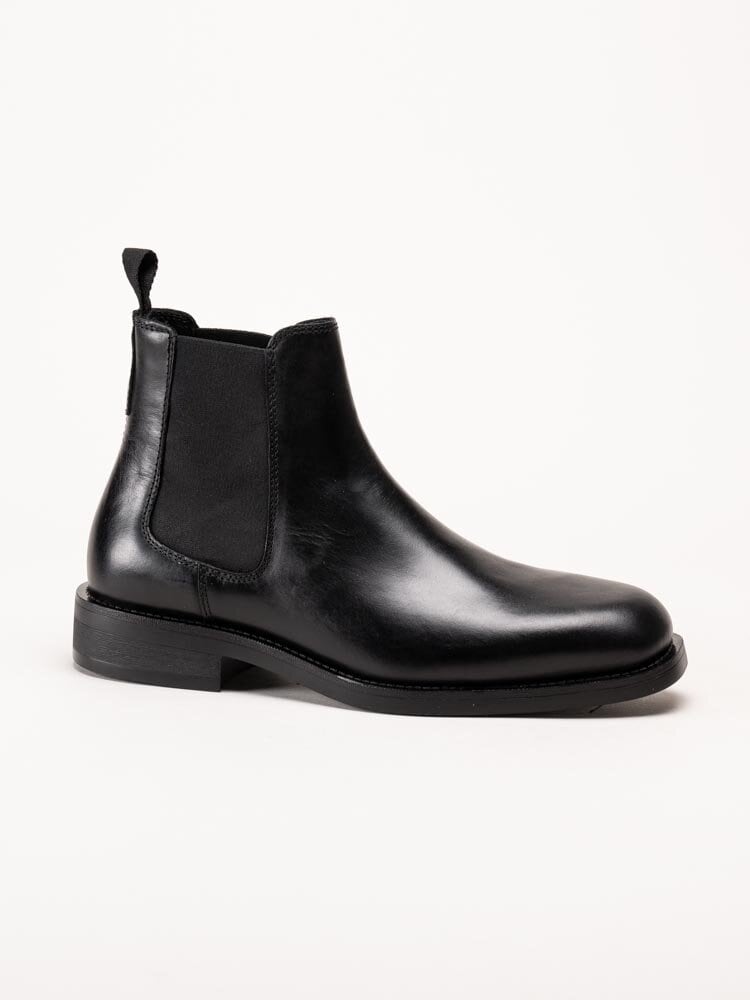 Gant Footwear - Rizmood - Svarta chelsea boots i skinn