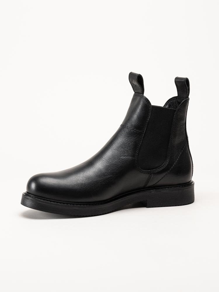 Canada Snow - Mount Marc - Svarta chelsea boots i skinn