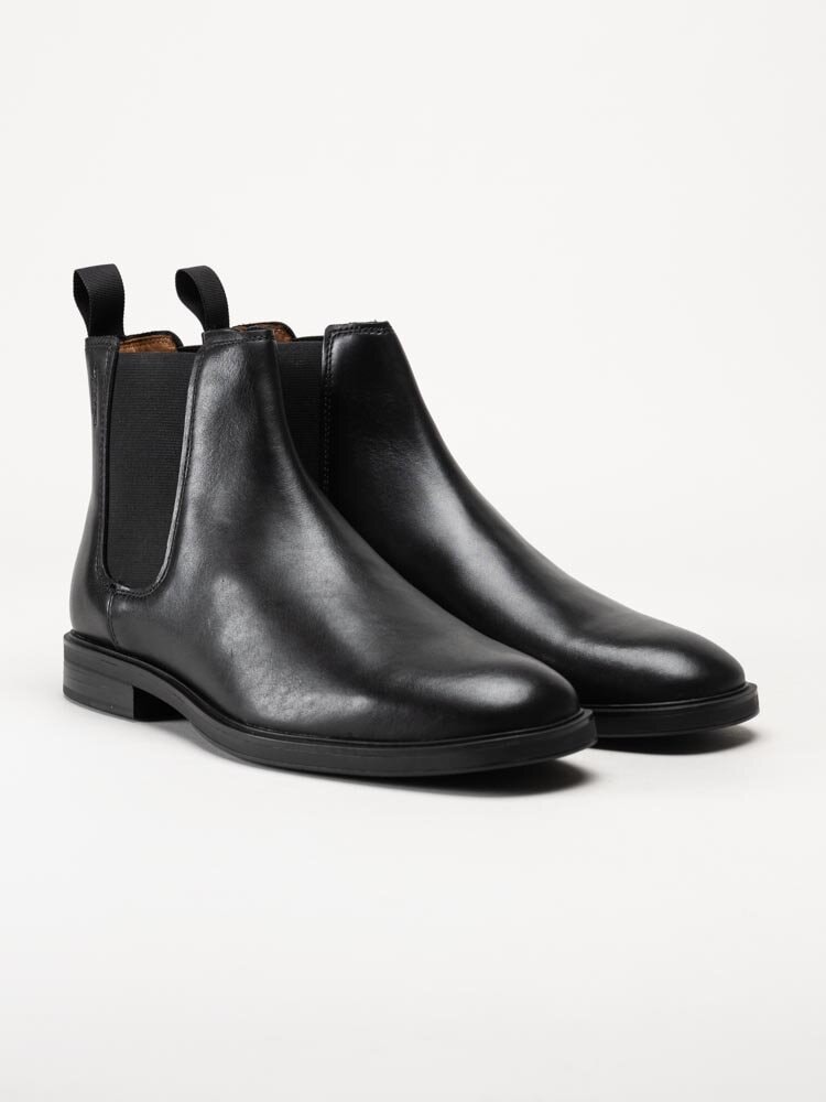 Vagabond - Andrew - Svarta chelsea boots i skinn