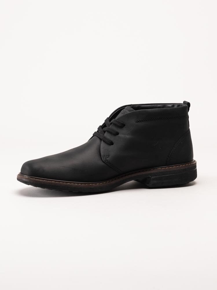 Ecco - Turn Ankle Boot GTX - Svarta kängor i oljat skinn