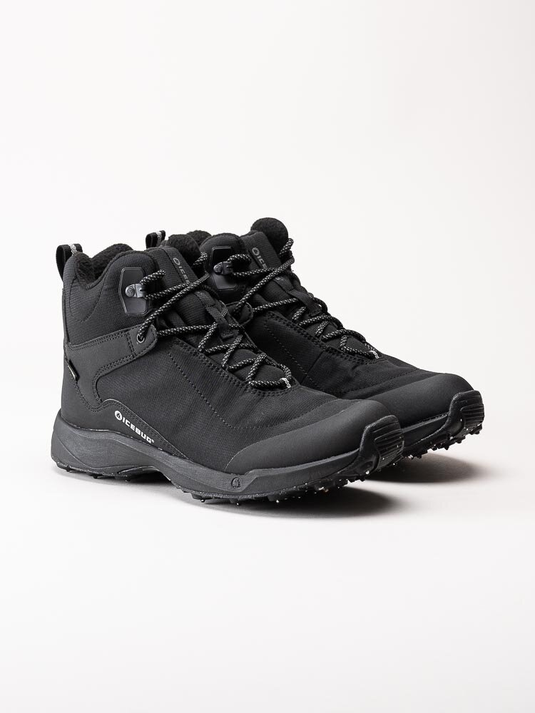 Icebug - Pace3 Mens BUGrip - Svarta dubbkängor med Gore-Tex