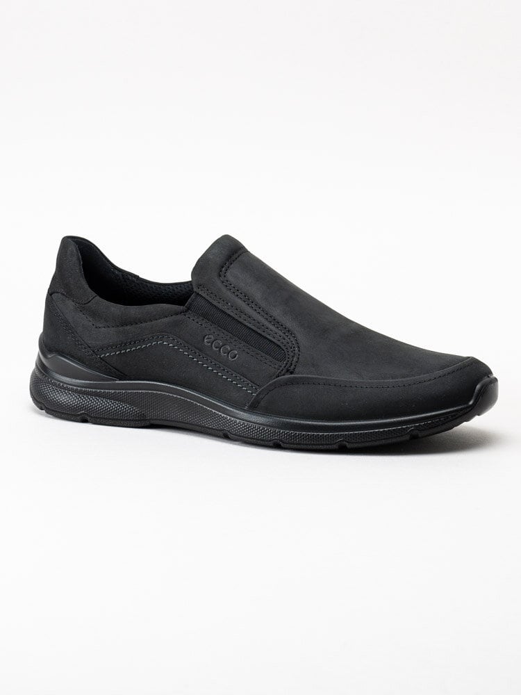 Ecco - Irving Slip On - Svarta slip on promenadskor